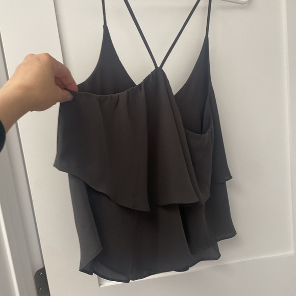 Tank Top grey & flowy - Picture 4 of 4